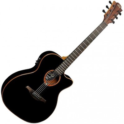 Электроакустическая гитара LAG T100ASCE-BLK