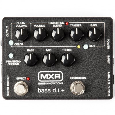 Педаль эффектов MXR M80 Bass Distortion+