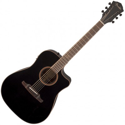 Электроакустическая гитара Fender F-1020SCE Dreadnought Black