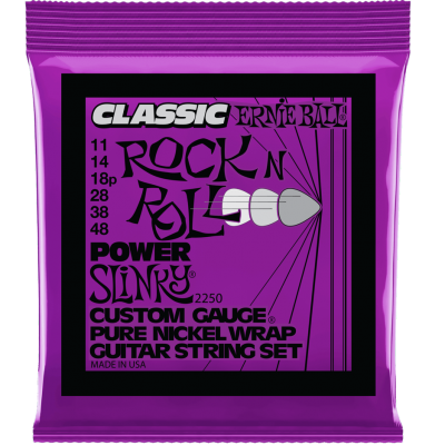 Струны для электрогитары Ernie Ball Rock-n-Roll 2250 (11-48)