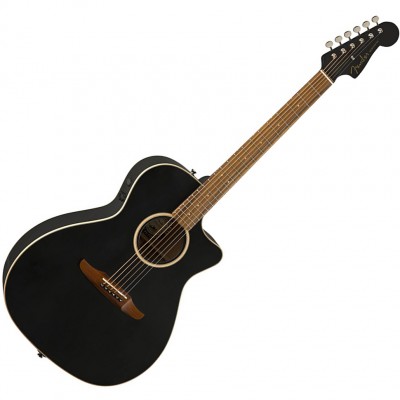 Электроакустическая гитара Fender Newporter Special Matte Black