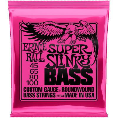 Струны для бас-гитары Ernie Ball Slinky 2834 (45-100)