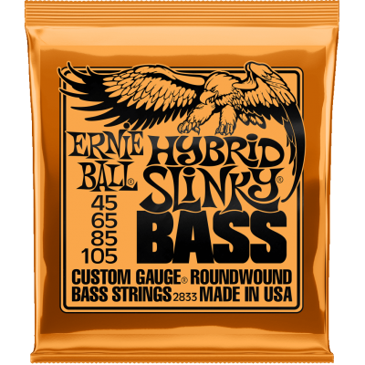 Струны для бас-гитары Ernie Ball Slinky 2833 (45-105)